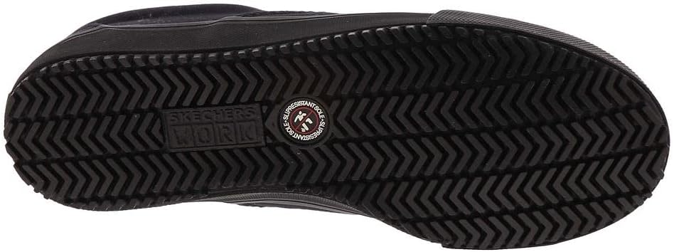 Skechers Work Delvee - Bitalo Work Shoe Men's Slip On, черный — фото 3