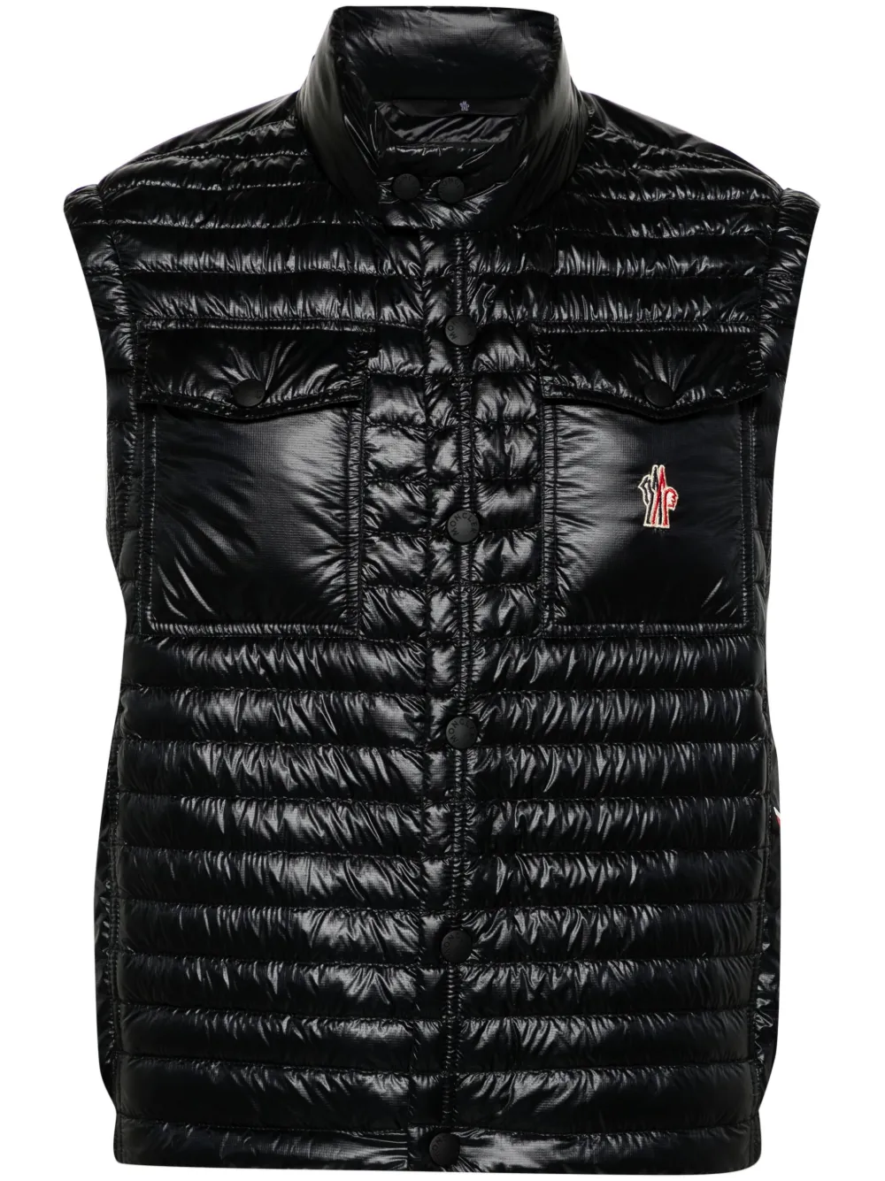 

Дутый жилет Ollon Moncler Grenoble, черный