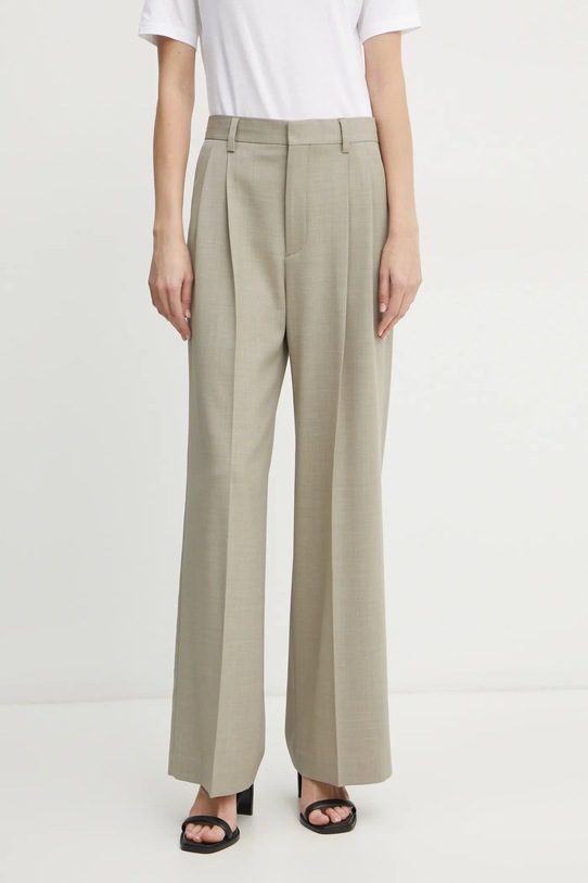 

Шерстяные брюки Filippa K, бежевый