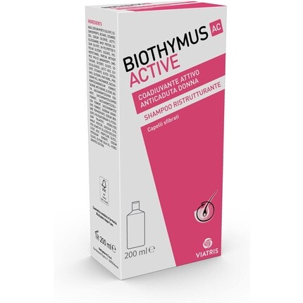 Biothymus AC Active Donna Реструктурирующий шампунь для женщин 200 мл от Biothymus Rottapharm — фото 2
