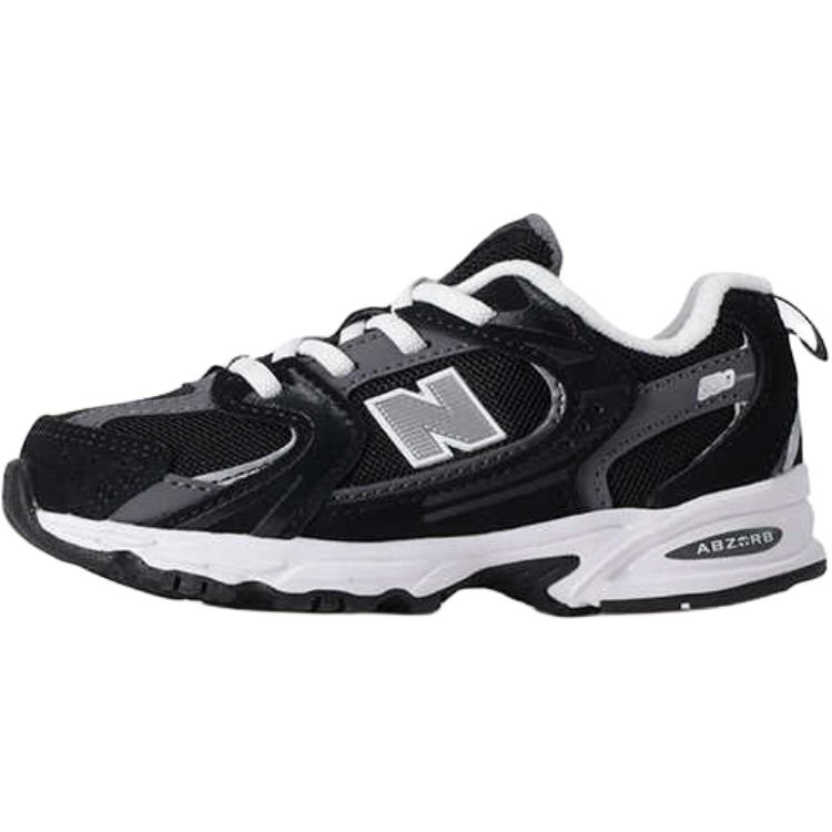 

Низкие износостойкие детские кроссовки NB 530 для младенцев и малышей New Balance, черный