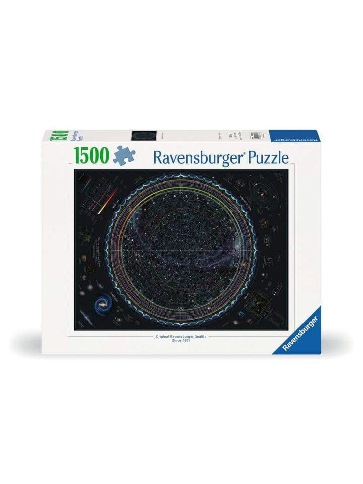 

Пазл Ravensburger, 1500 деталей, вселенная в красочном исполнении