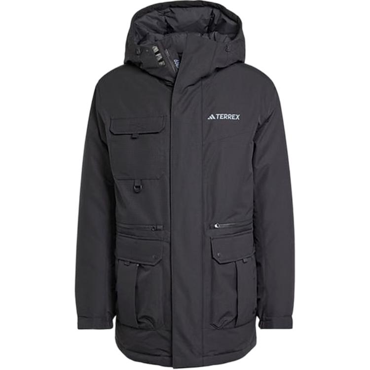

Adidas Пуховик мужской черный, Black