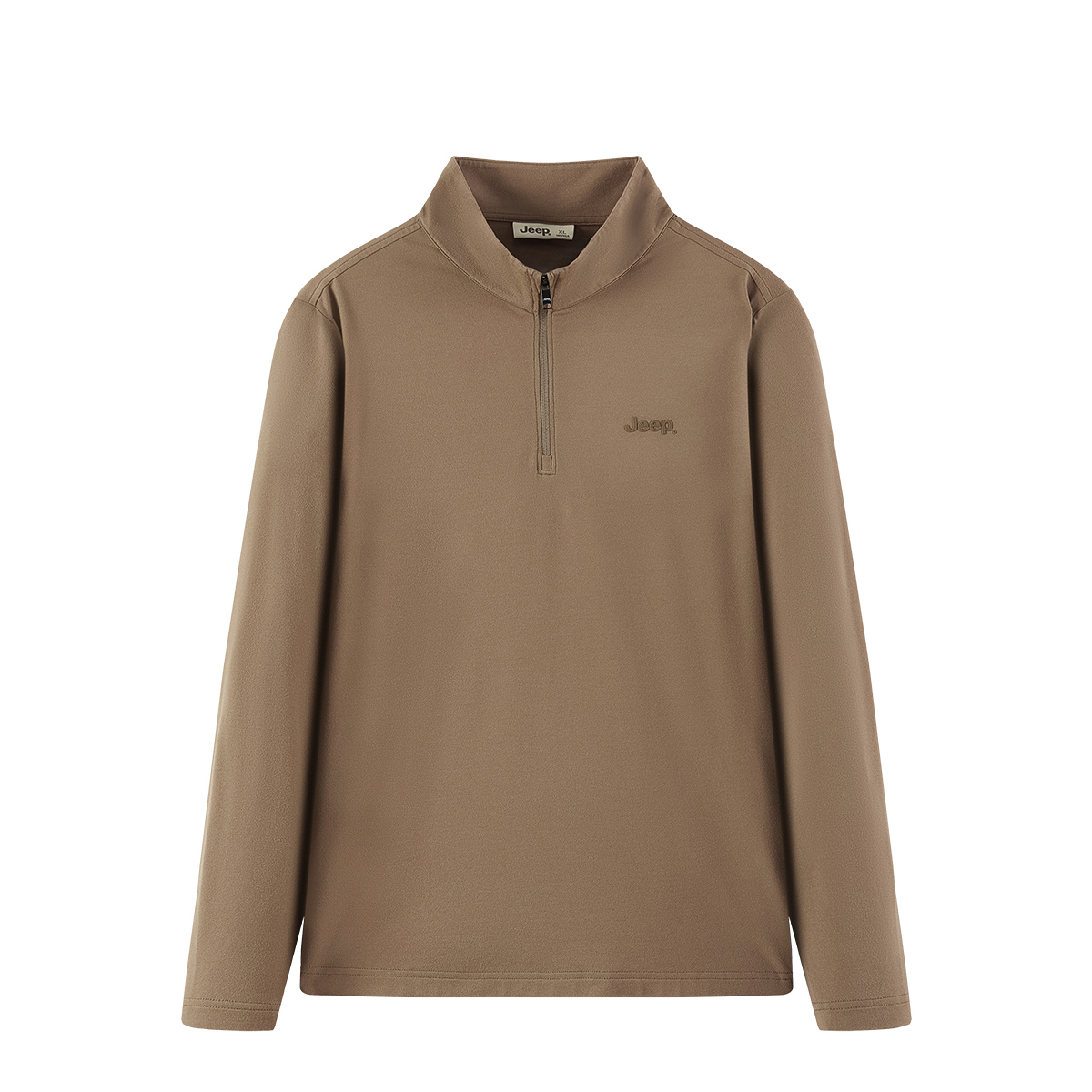 

Футболка унисекс полуводолазка умеренно прямого кроя Jeep, starсветло-желтый