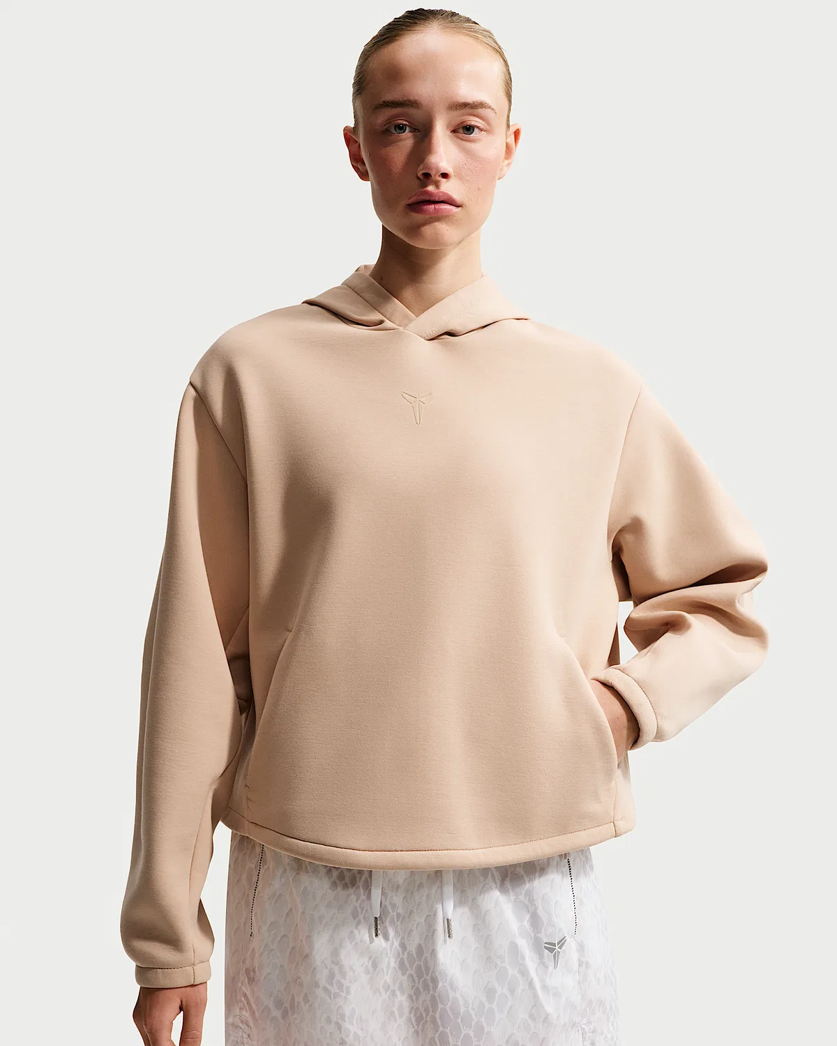 Женская баскетбольная худи Kobe Dri-FIT, Linen/Linen