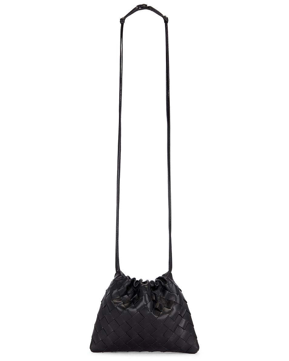 

Маленький мешочек для хранения Intrecciato Bottega Veneta, Black & Gold