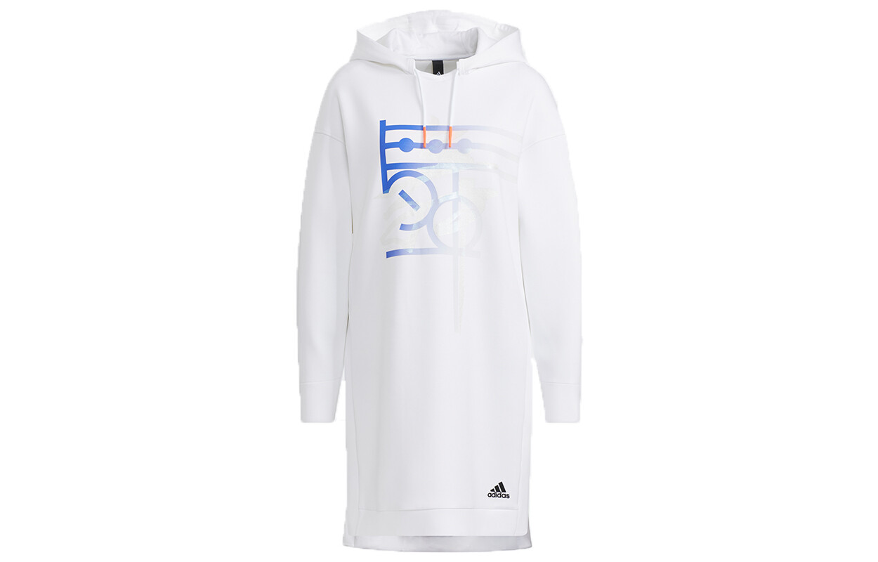 

Толстовка женская белая Adidas