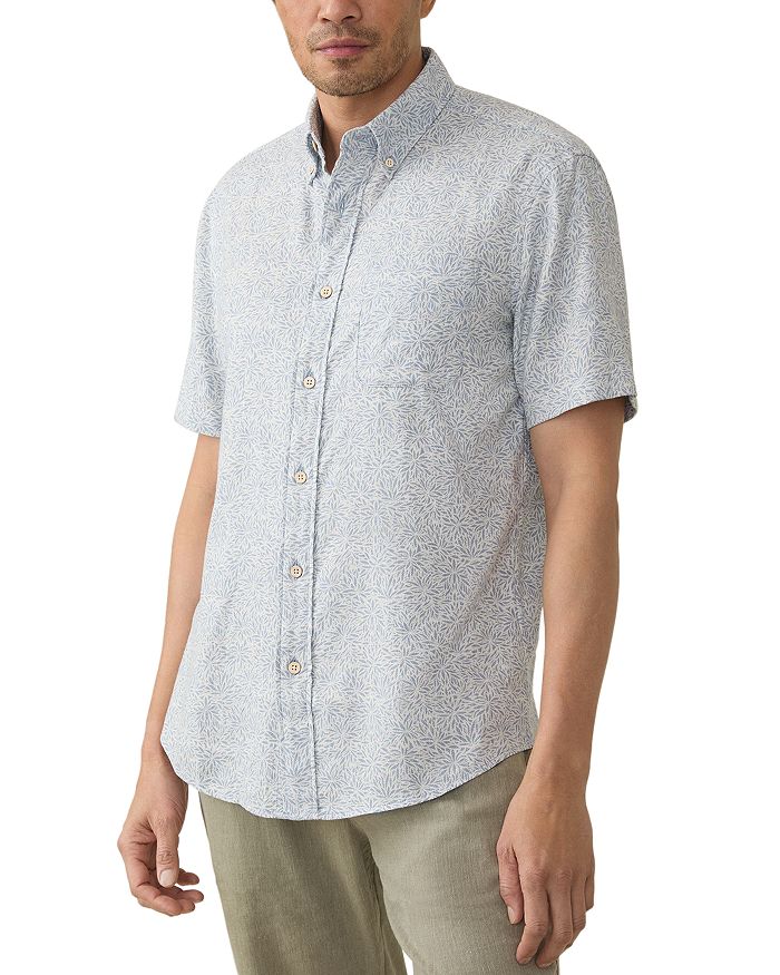 

Короткий рукав Breeze Shirt Faherty, синий