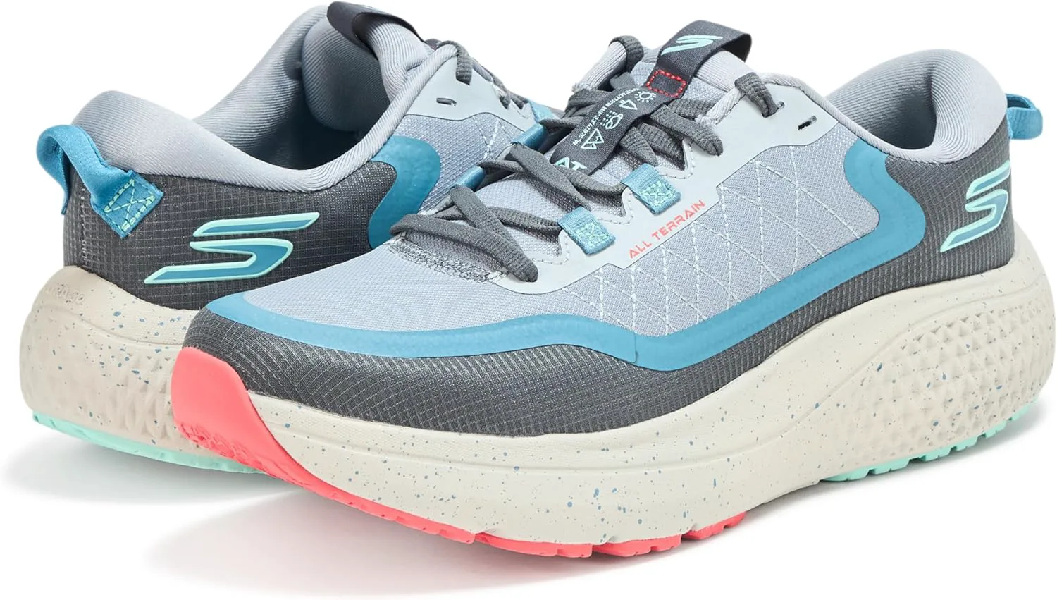 Мужские кроссовки Skechers Go Run Supersonic Max для всех типов поверхностей, серый — фото 3
