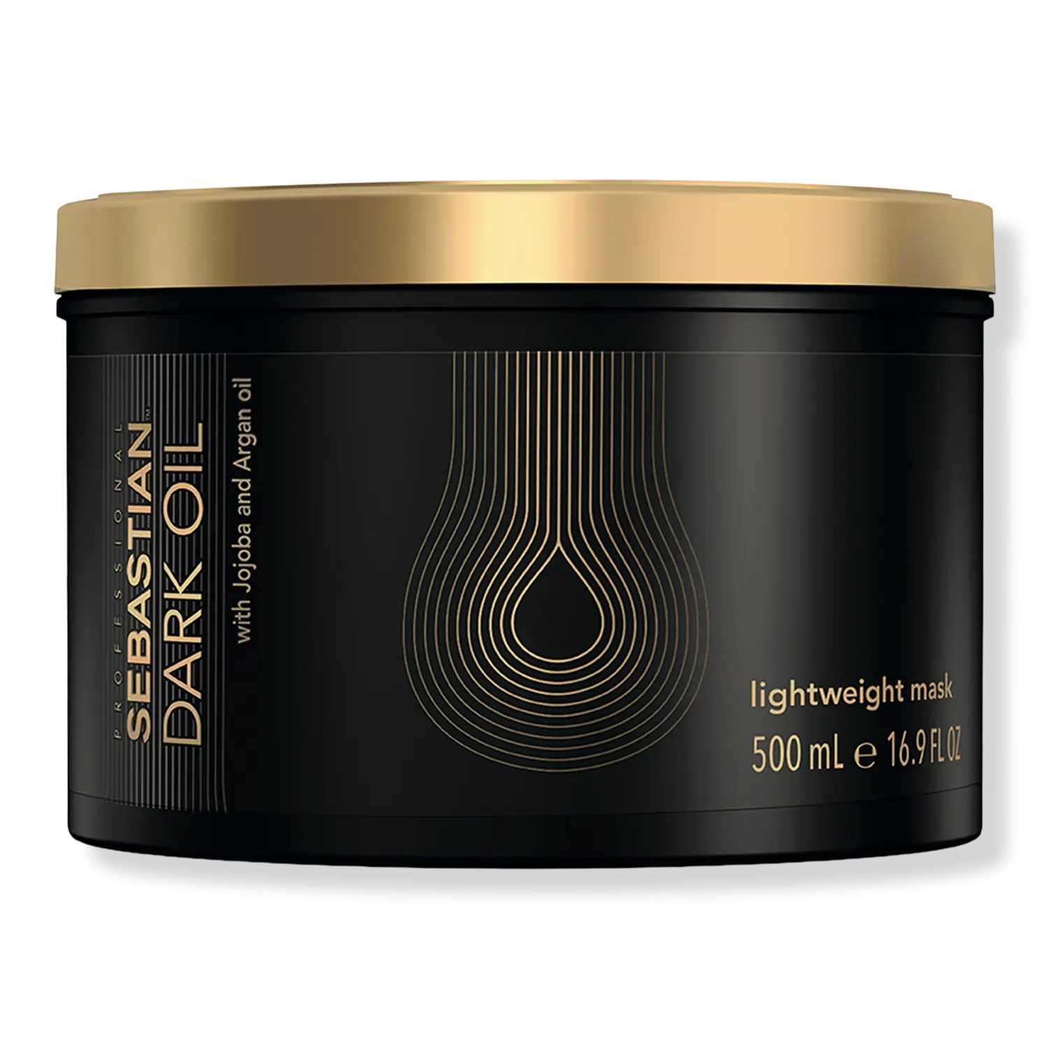 

Профессиональная легкая маска для лица с темным маслом Sebastian