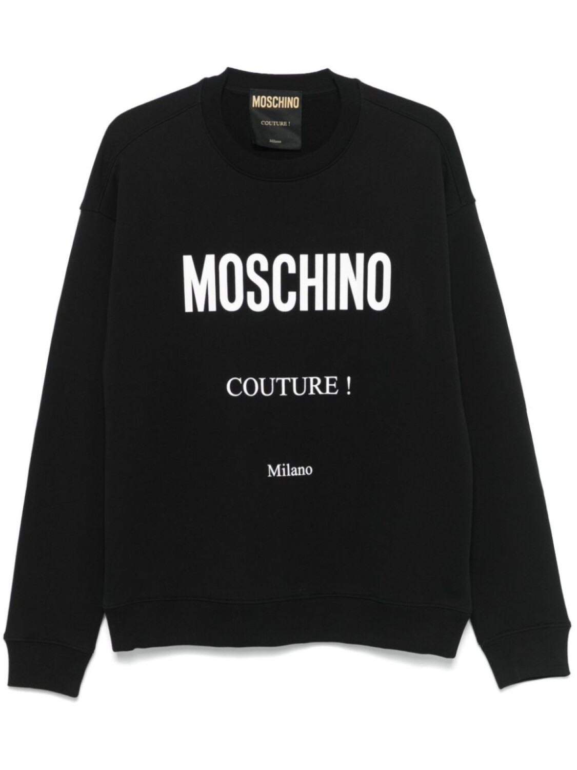

Толстовка с логотипом Moschino, черный