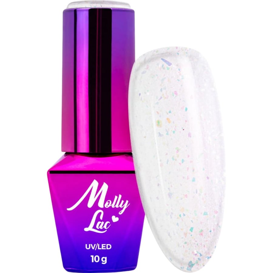 

Гибридный лак для ногтей MollyLac Mermaid Whispers Sea Angel 10 г № 599