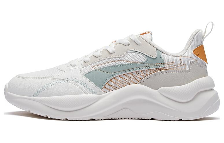 

Мужские кроссовки Lifestyle с низким верхом, белый/серый/зеленый 361°