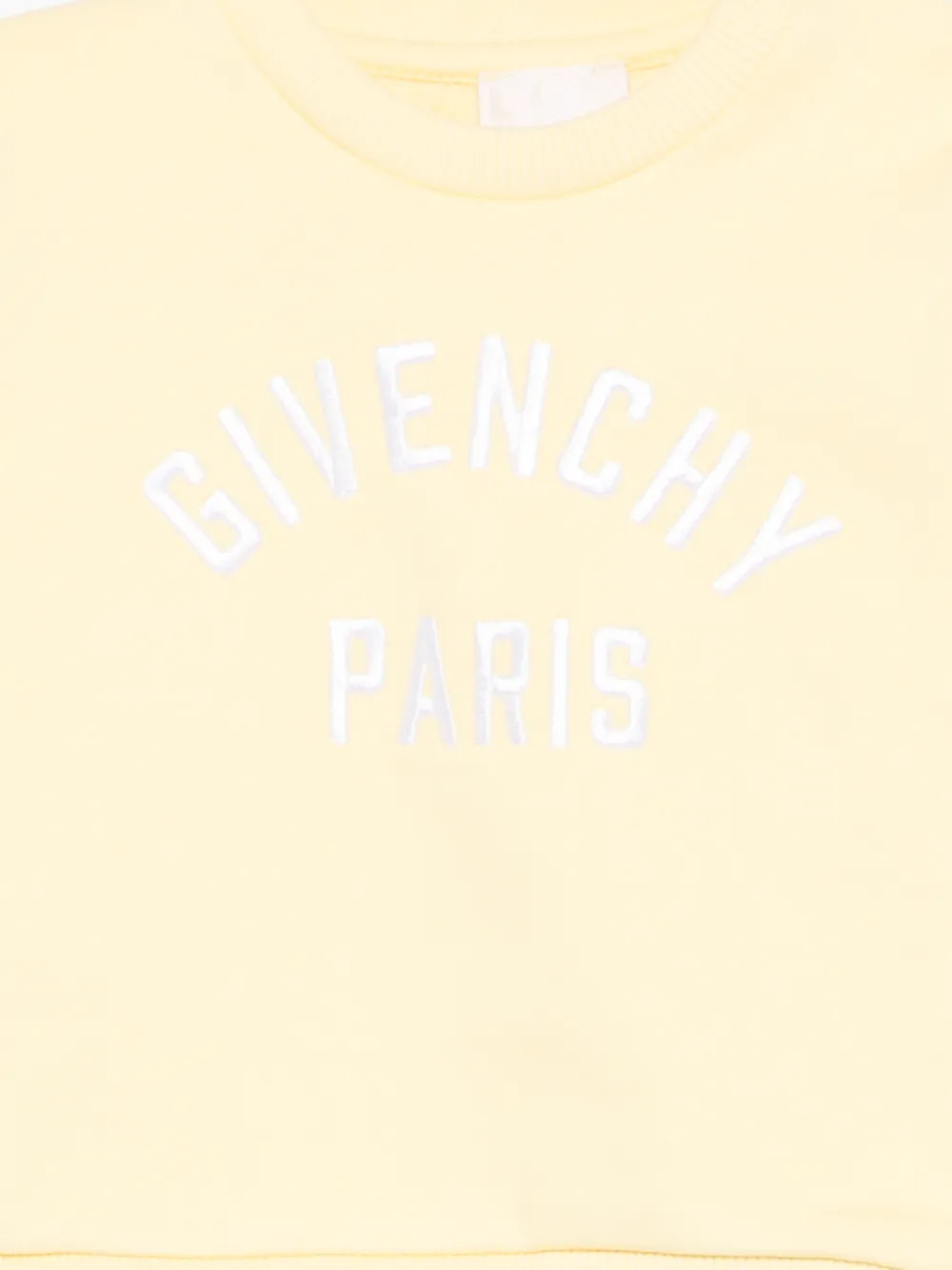 Вышитый свитшот для мальчика Givenchy Kids, желтый — фото 3