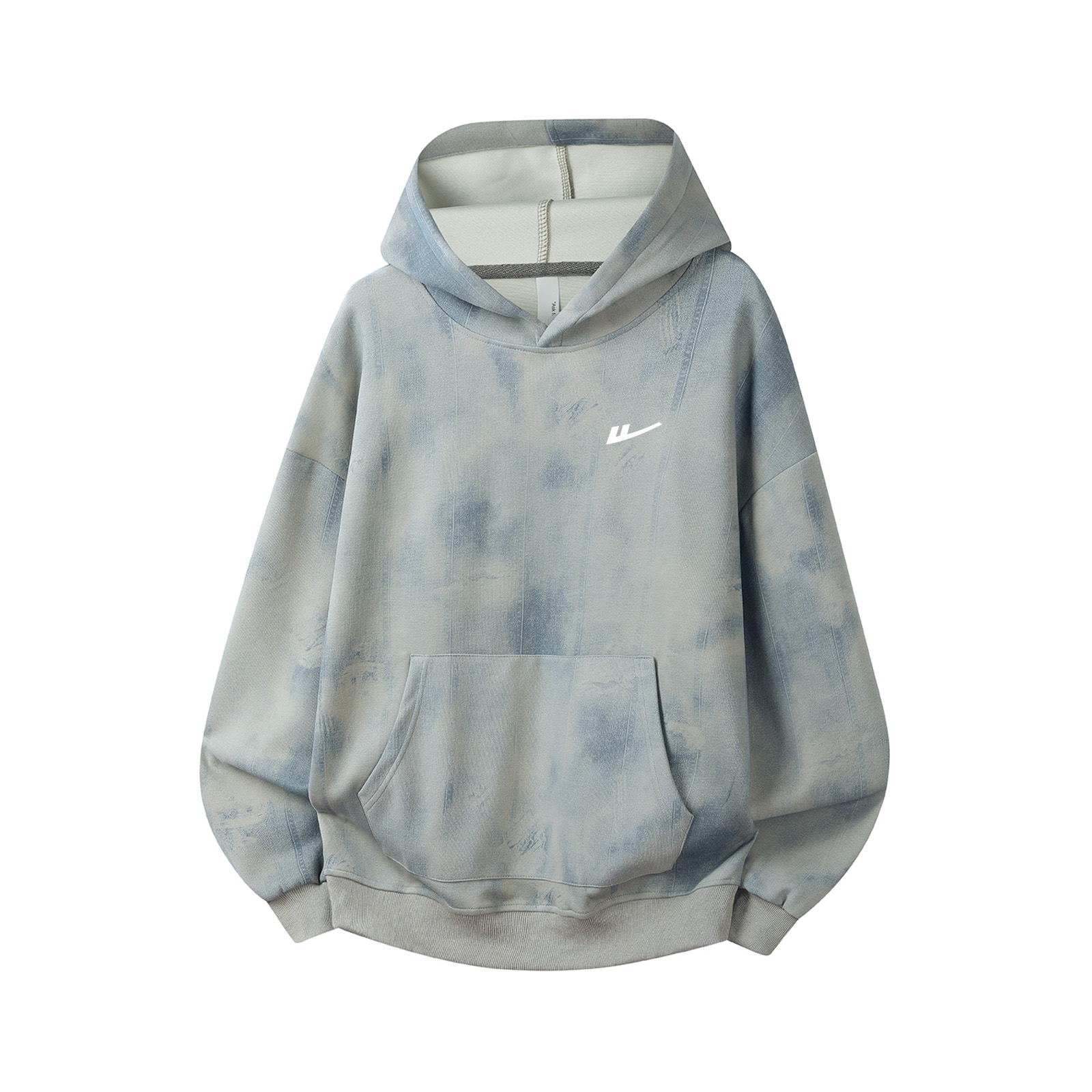 

Толстовка Women's Hooded Moderate Regular WARRIOR, синий зеленый[free diy brand merch]