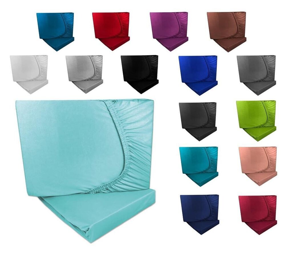 

Двойная упаковка простыней из микрофибры 90х200 см - 100х200 см красная Arle-Living