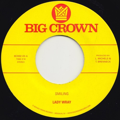 

Сингл 7" Lady Wray: Smiling / Make Me Over