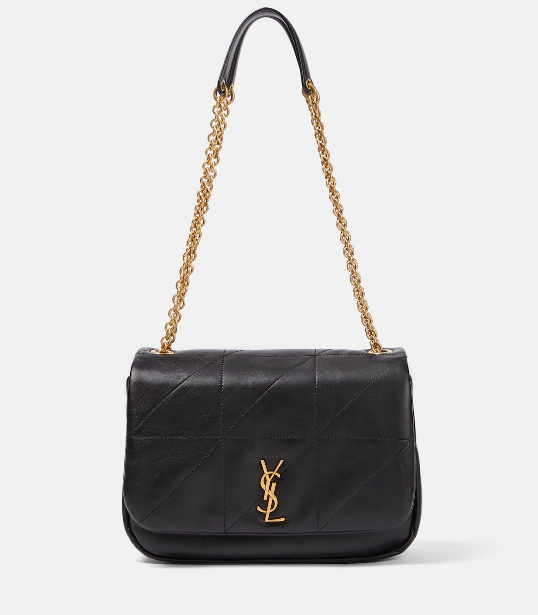 

Маленькая кожаная сумка через плечо jamie 4.3 Saint Laurent, черный