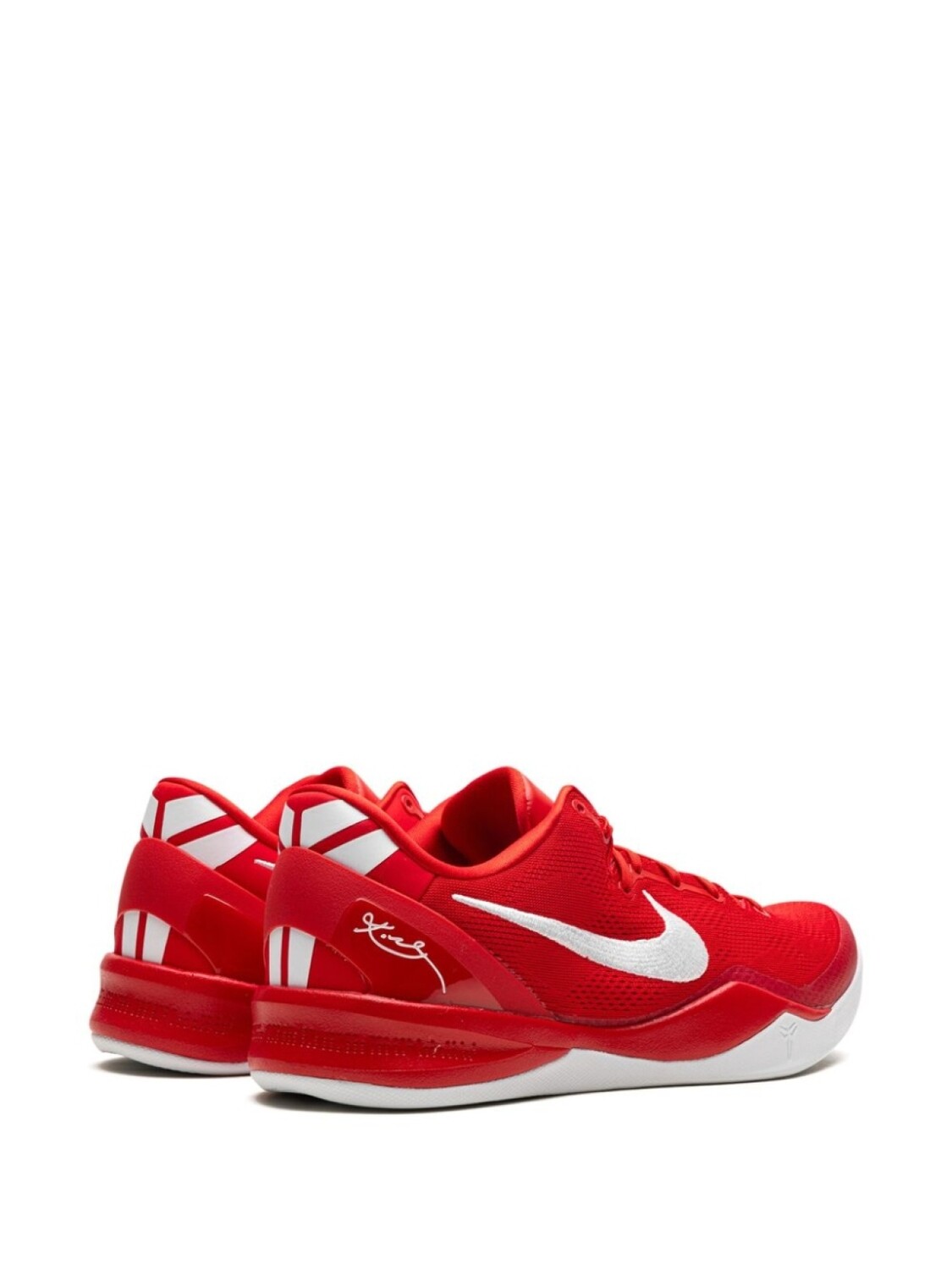 Кроссовки Nike Kobe 8 Protro "University Red", красный — фото 3