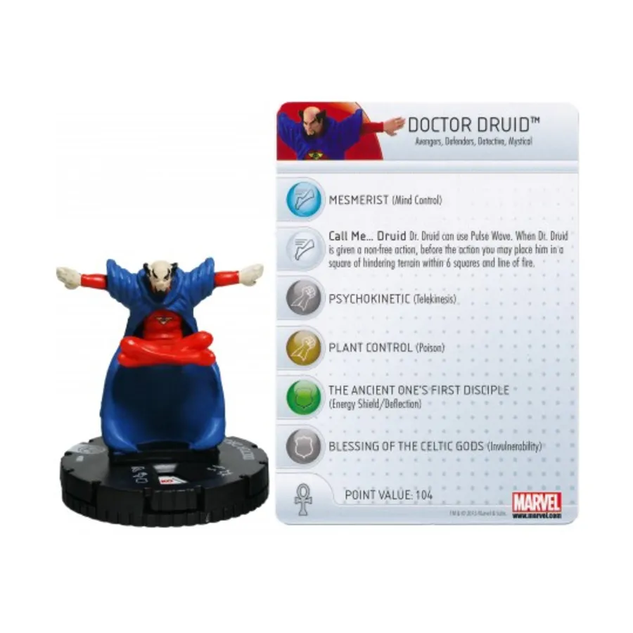 

Доктор Друид #008, Marvel HeroClix - Amazing Spider-Man - Singles