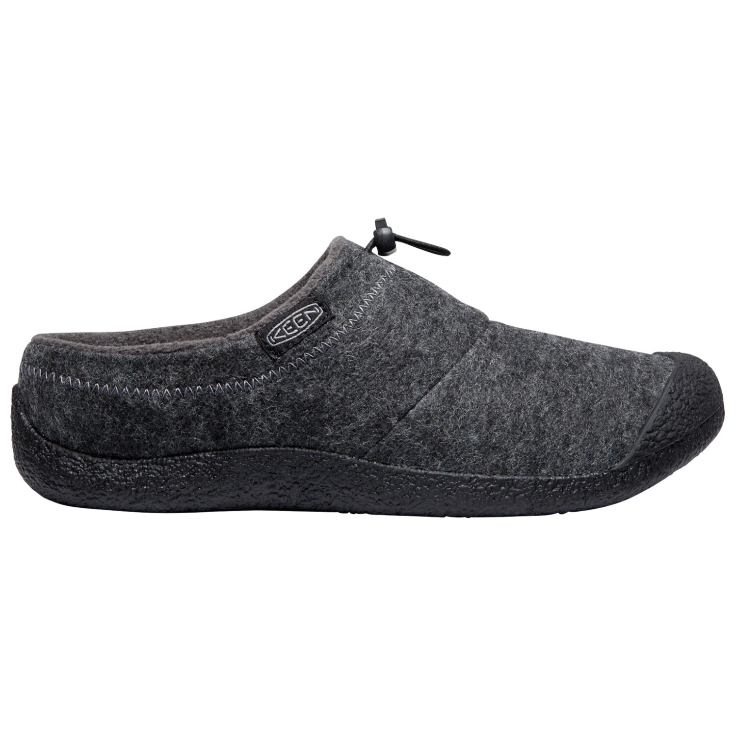 

Тапочки Keen Howser III Slide, цвет Charcoal Grey Felt/Black