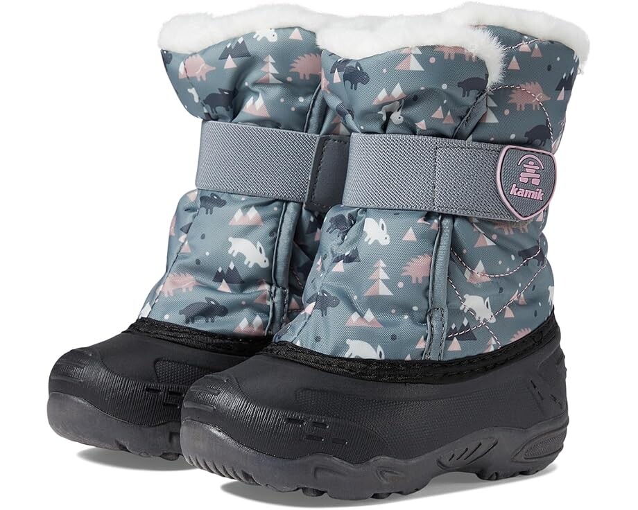 

Ботинки Kamik Kids Snowbug F2 Print, серый