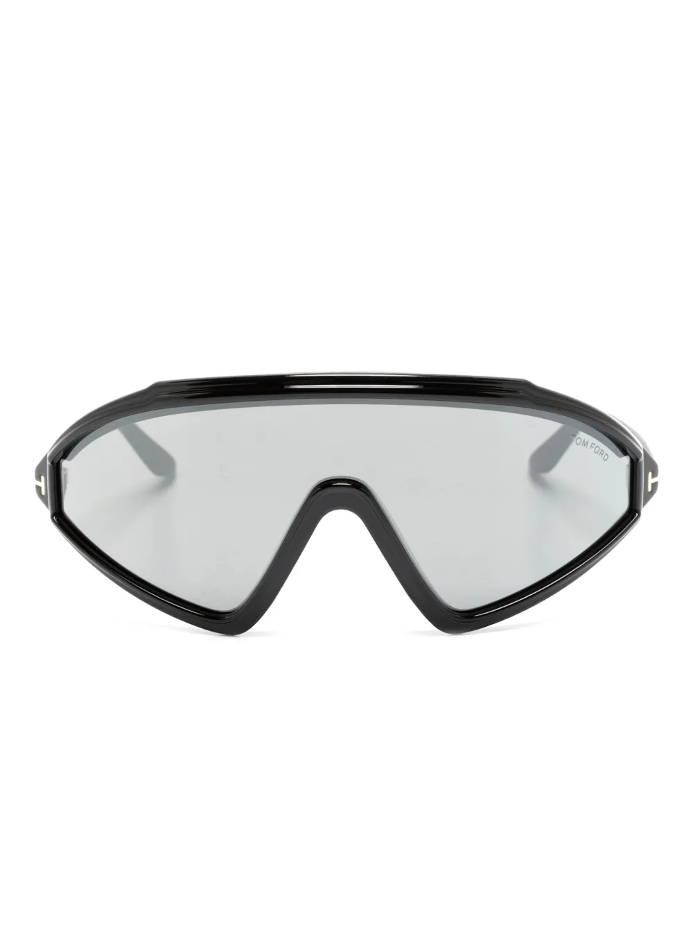 

Солнцезащитные очки-маска Lorna TOM FORD Eyewear, черный