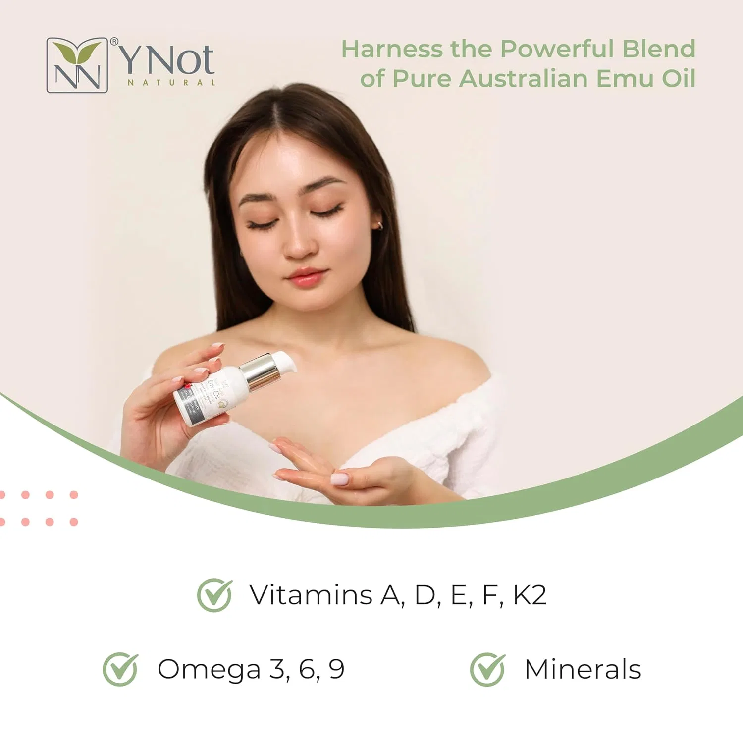 Масло эму Pure Emu Oil без запаха от Y-Not Natural Y Not Natural — фото 2