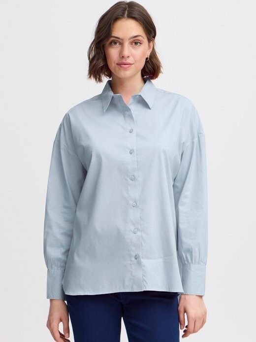 

Блузка с длинным рукавом frzashirt ш 8 Fransa, синий