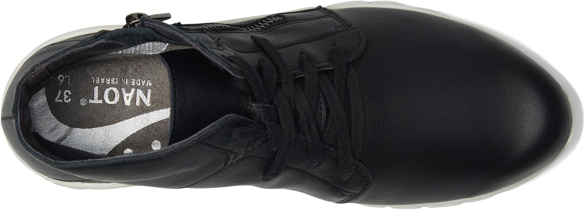 Кроссовки Naot Polaris, Jet Black Leather — фото 2