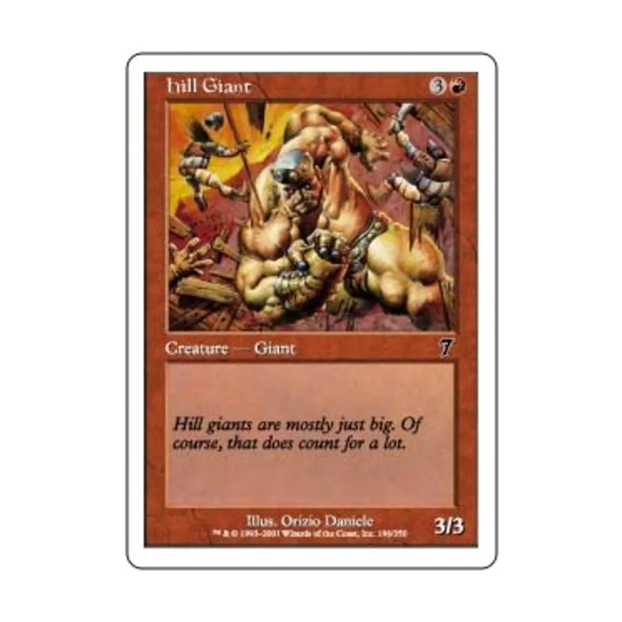 

CCG Холмовый Гигант (К), MTG - 7th Edition