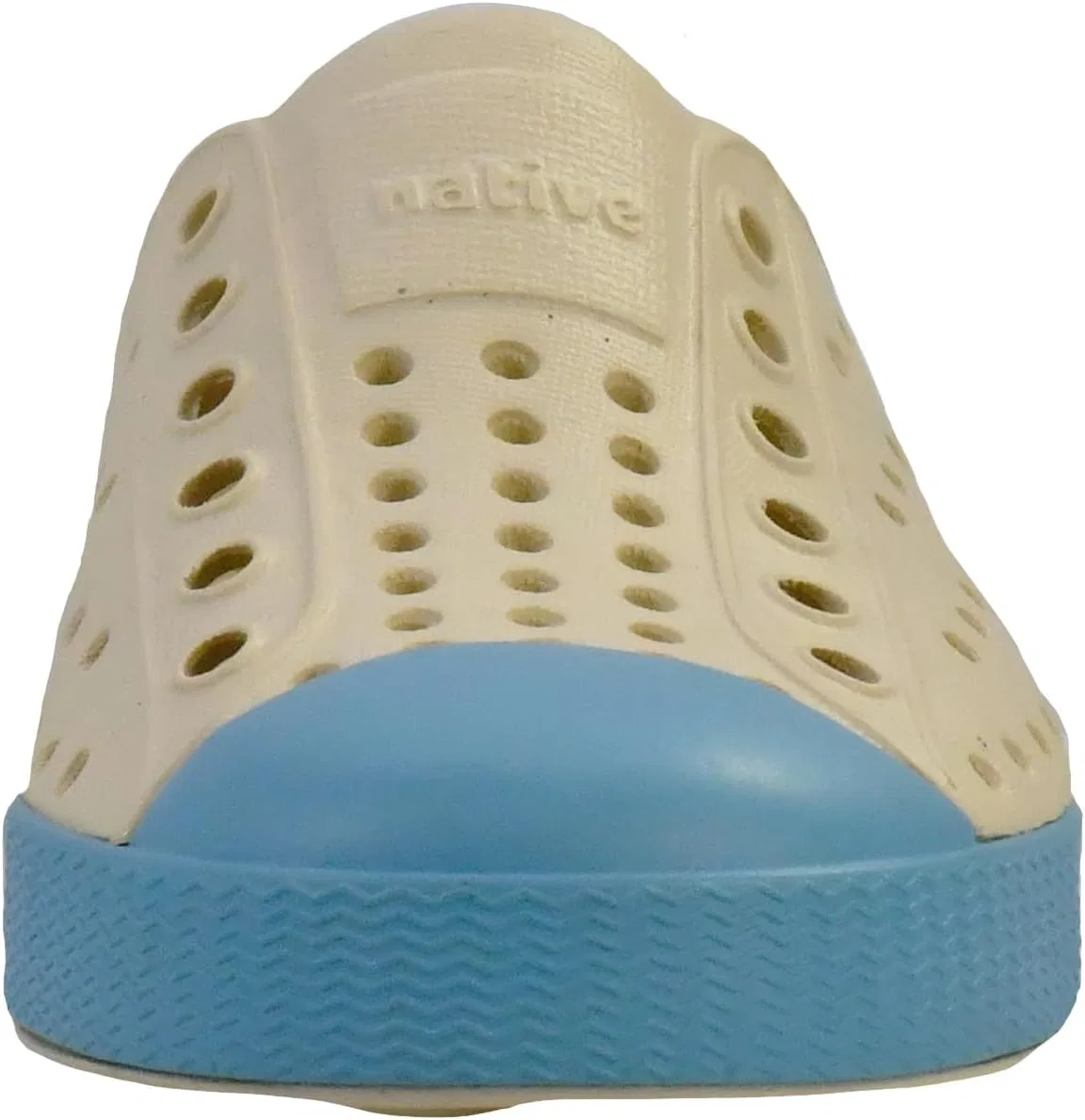 Кроссовки Jefferson, Native Shoes, цвет Bone White/Aquarius Blue — фото 2