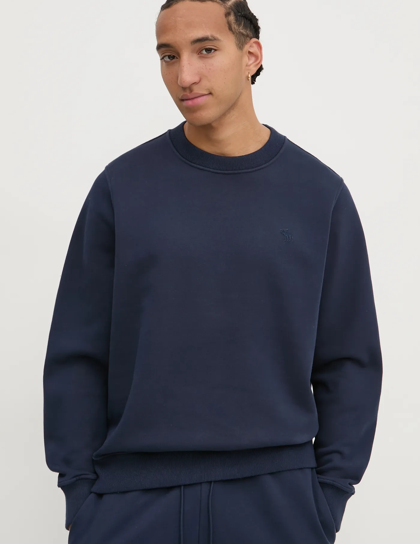 

Толстовка Abercrombie & Fitch, темно-синий