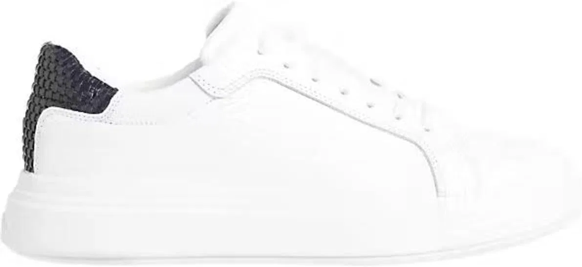 Кроссовки Calvin Klein Comfort Flat Leather Trainers, HM0HM01659, Ivory