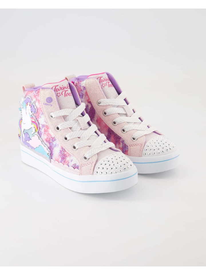 

Сапоги Skechers, розовый