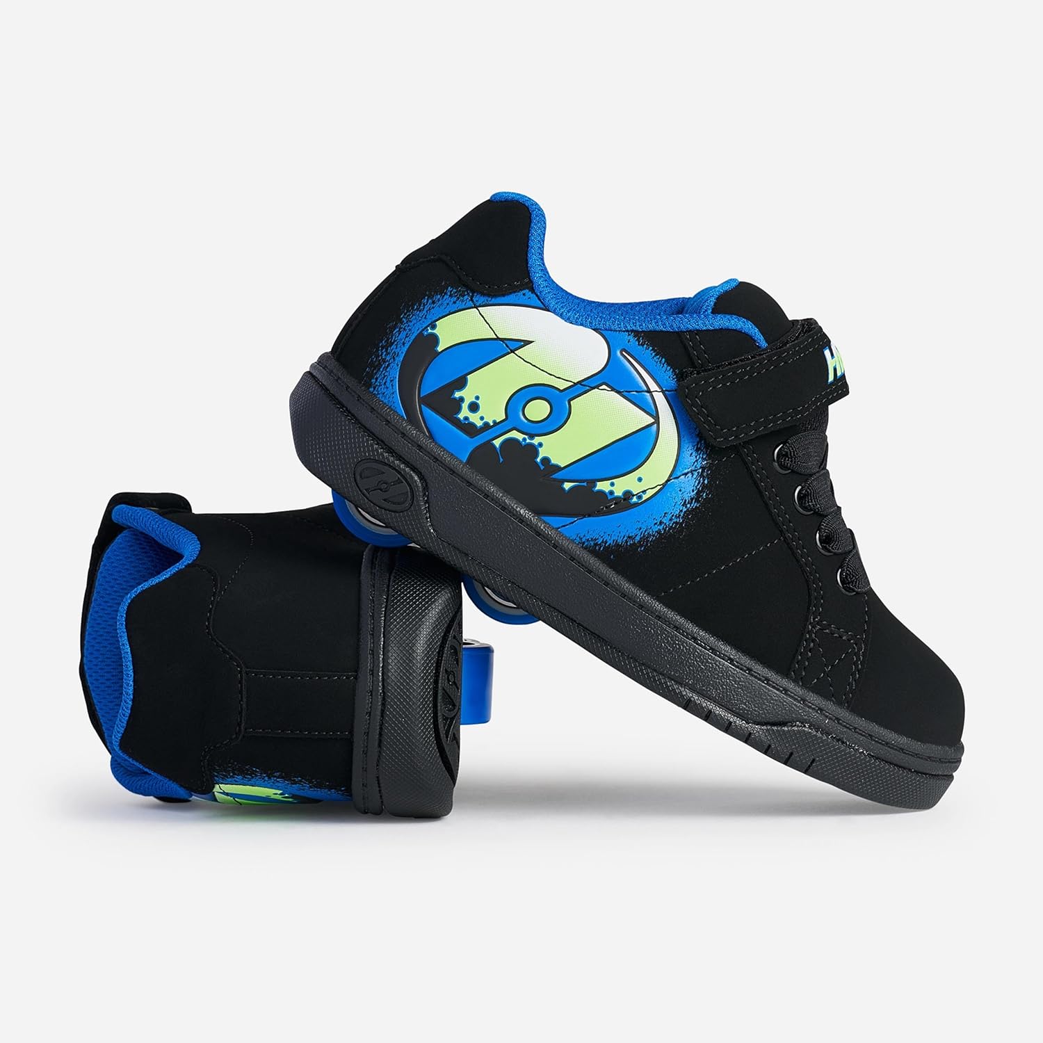 Кроссовки Heelys для детей и подростков Kolect X2, черный/зеленый — фото 2