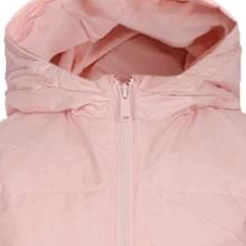 Детская пуховая куртка с капюшоном несъемная умеренная KENZO, Pink — фото 4