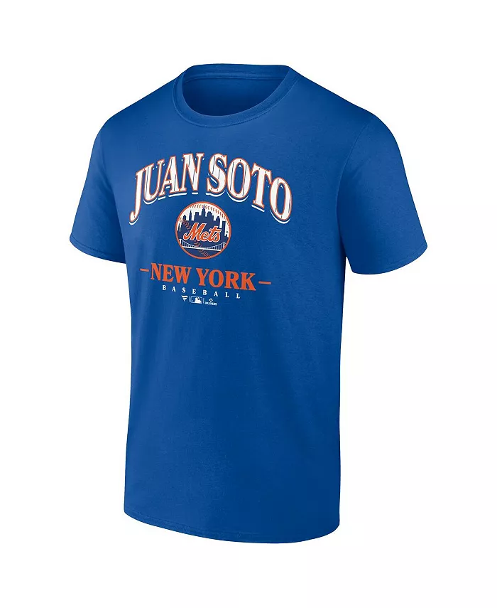 

Мужская футболка Juan Soto New York Mets с арочным логотипом Fanatics