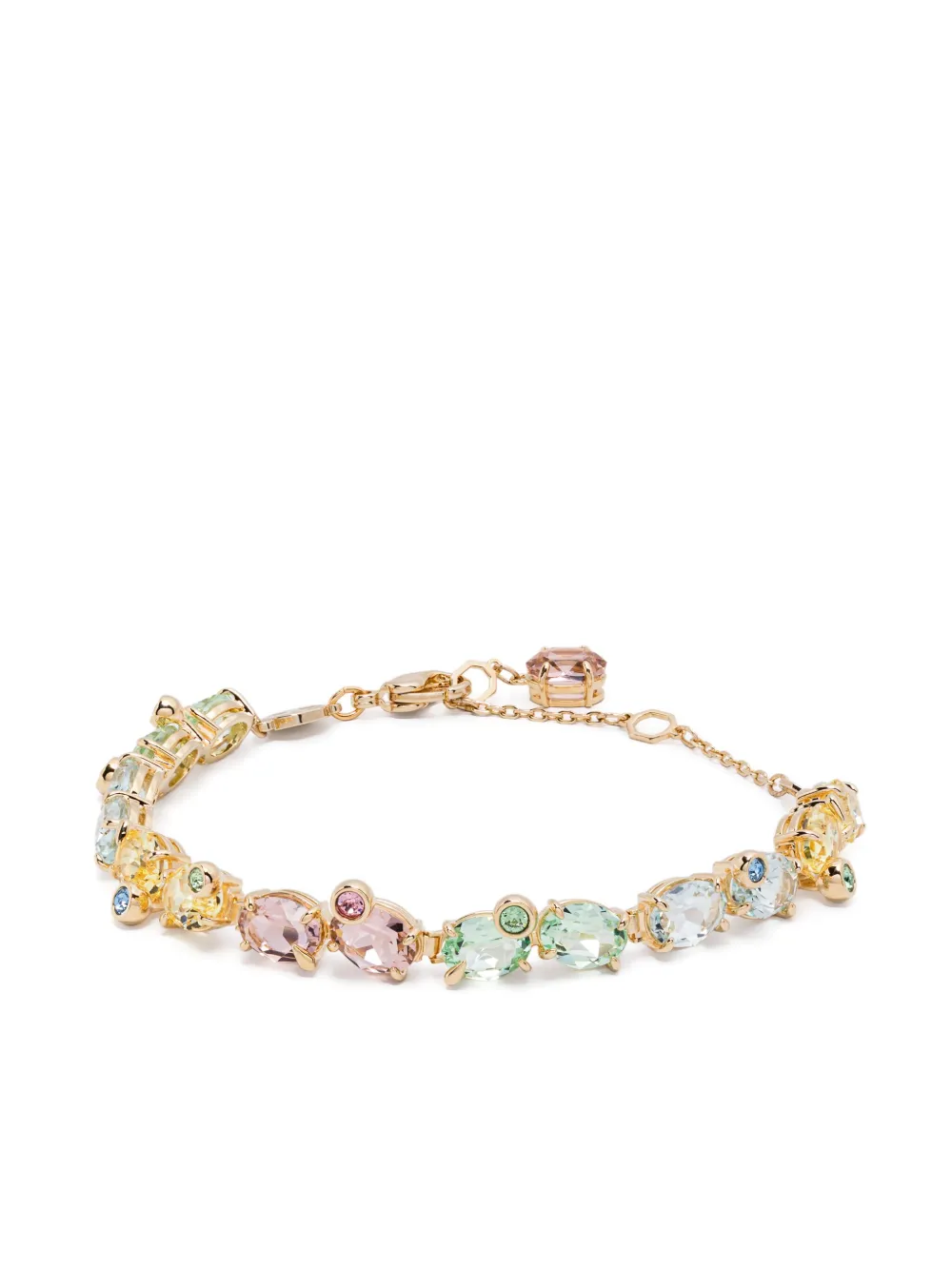 

Браслет Tennis Gem Swarovski, золотой