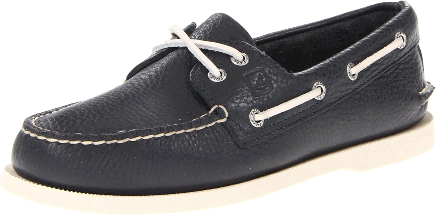 

Мужские аутентичные оригинальные лодочные туфли Sperry с двумя глазами, темно-синий