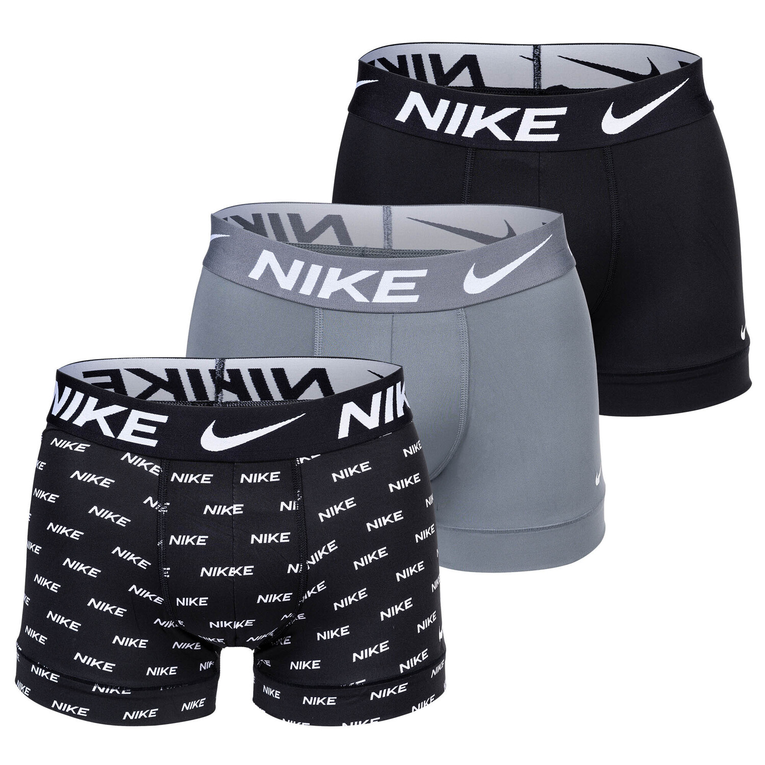 

Боксеры Nike Boxershort 3 шт, цвет Schwarz/Grau/Logo