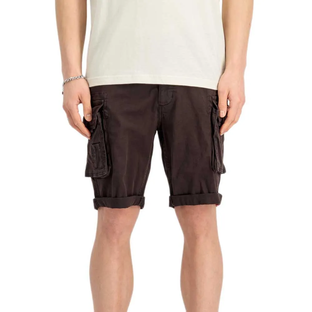 

Шорты Alpha Industries Crew cargo, коричневый
