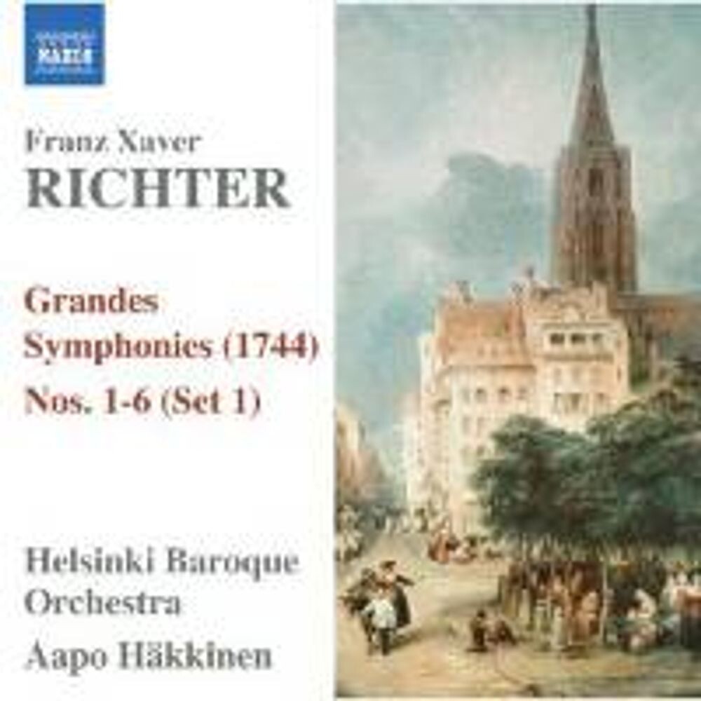 

Диск CD Richter F.X.: Grandes Symphonies Nos. 1-6 - Franz Xaver Richter, Aapo Häkkinen, Helsinki Baroque Orchestra