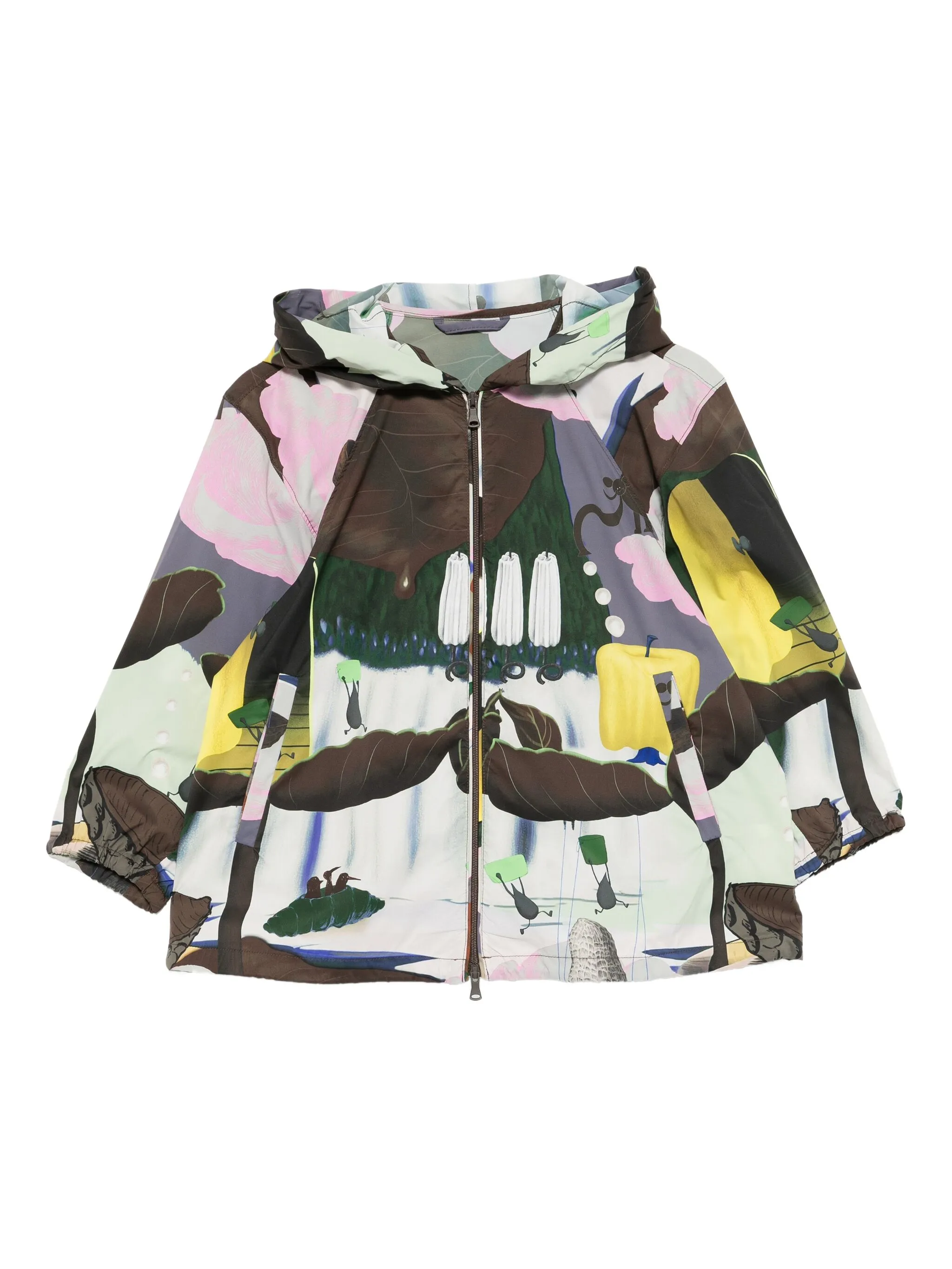 

Куртка с графичным принтом Jnby By Jnby, коричневый