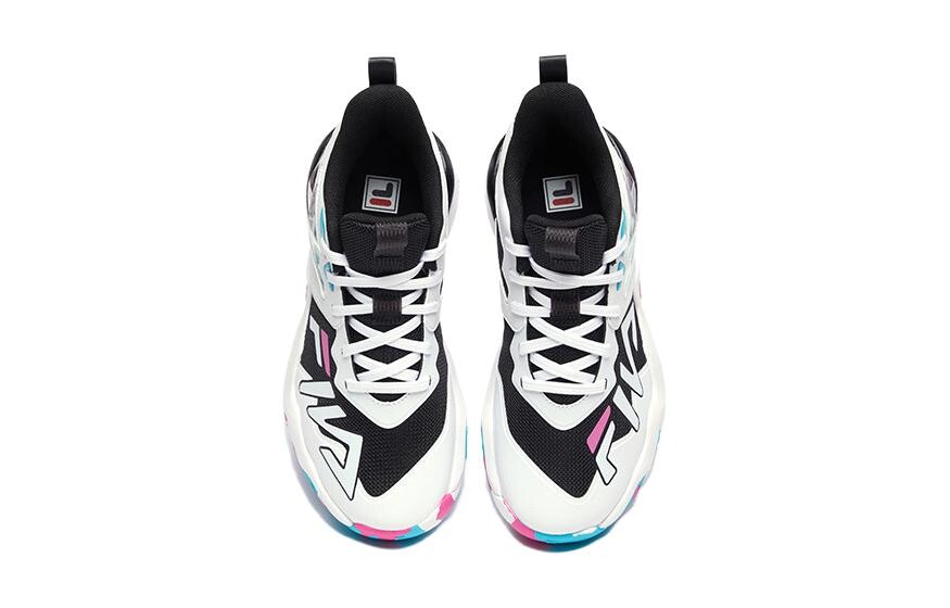 FILA Kids Lifestyle обувь GS, White/Dusty Cactus/Bright Crimson/Black — фото 2