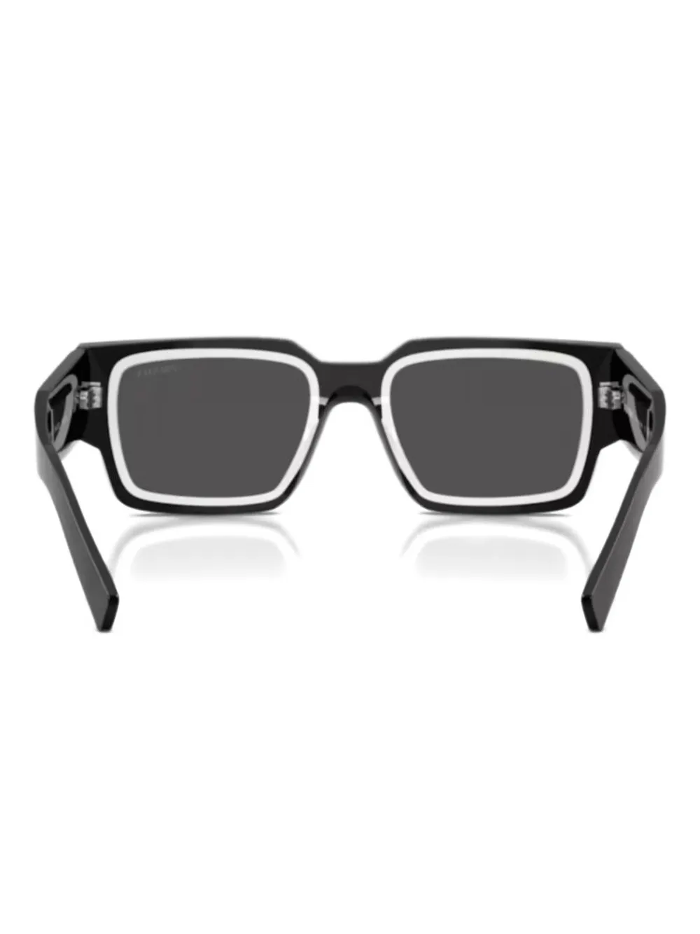 

Солнцезащитные очки в квадратной оправе Prada, черный