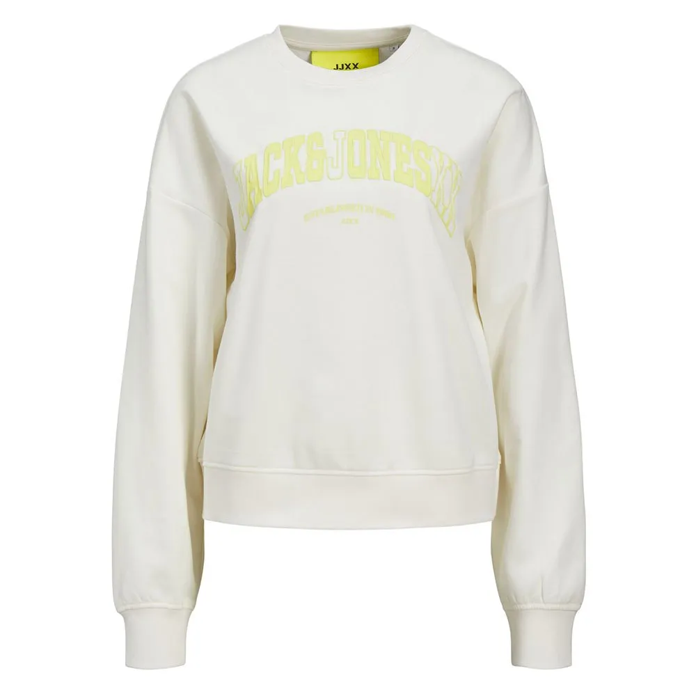 

Толстовка Jack & Jones Ava Rlx Ls JJXX, белый