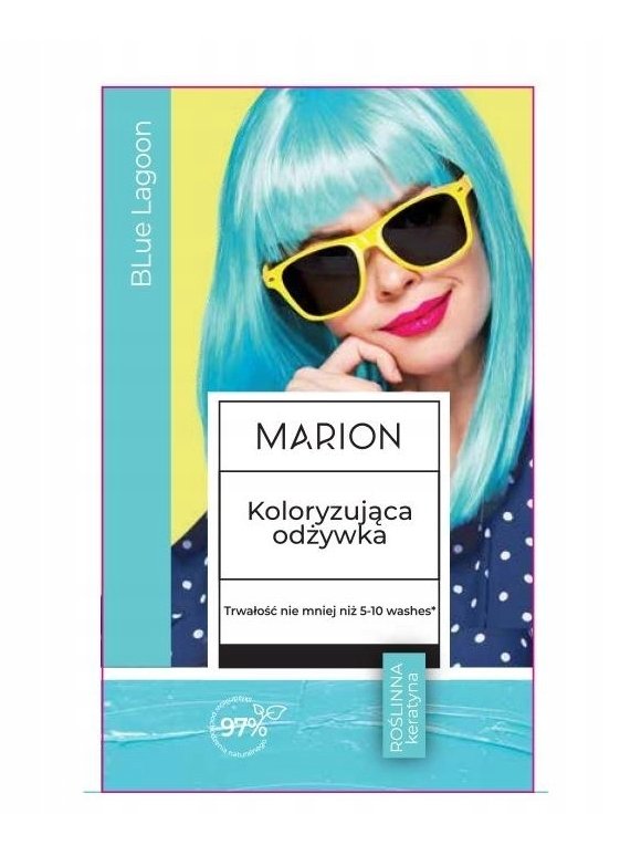 

Кондиционер для окрашенных волос Marion Lazur Blue Lagoon, 35 мл