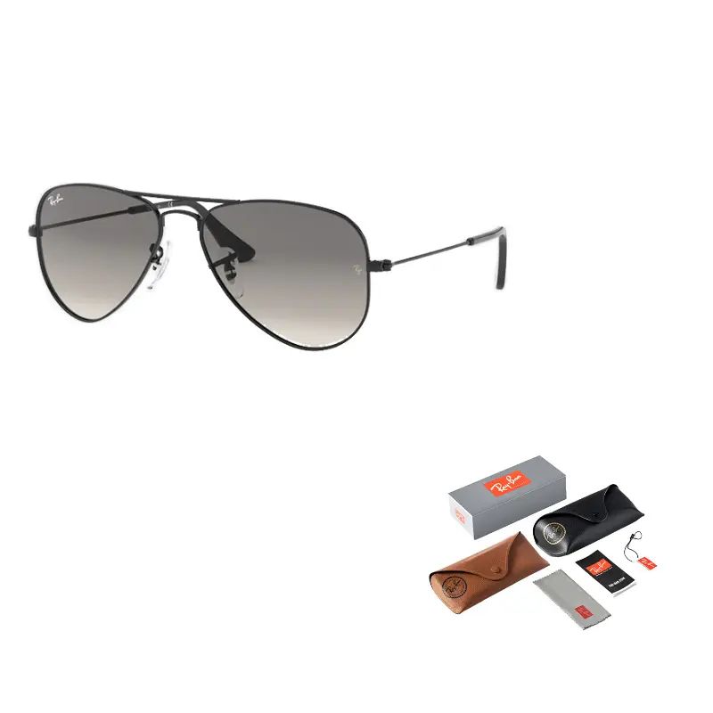 

RayBan Детские солнцезащитные очки Ray Ban Aviator, Shade 220/11 (6～10 Years Old)