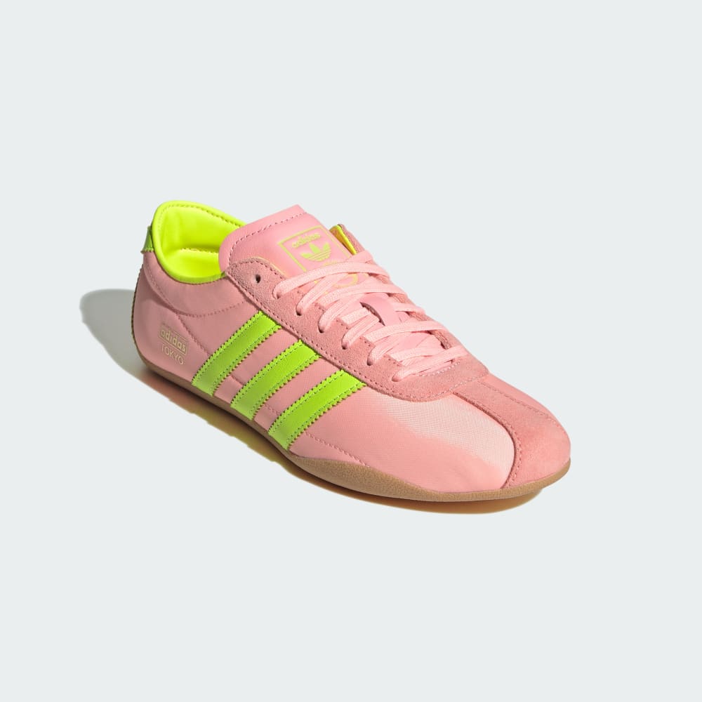 Кроссовки Adidas Tokyo Shoes, цвет Glow Pink/Solar Yellow/Gum — фото 4